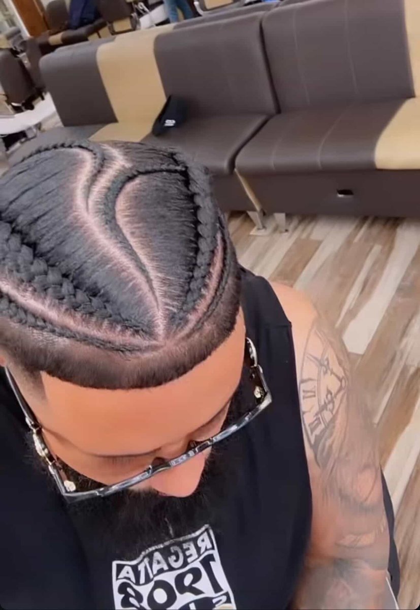 Cornrow stitch design