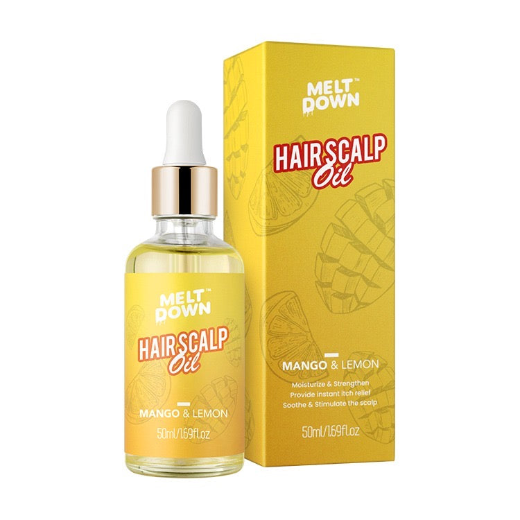 MELT DOWN Hair & Scalp Oil – Mango & Lemon | Braid, Lock & Twist Collection