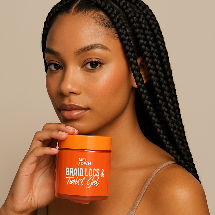 Meltdown Pro Braid Gel – 17.6 oz Extreme Hold, No Flakes