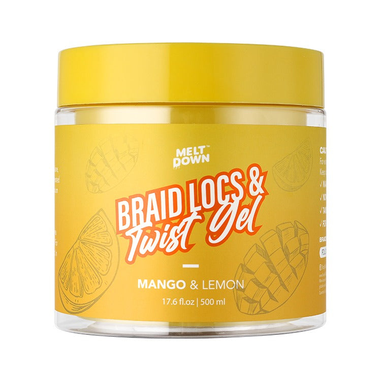 Meltdown Braid Locs & Twist Gel - Extreme Hold, No Flakes