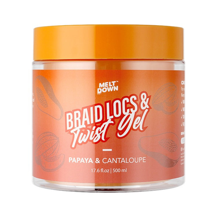 Meltdown Braid Locs & Twist Gel - Extreme Hold, No Flakes