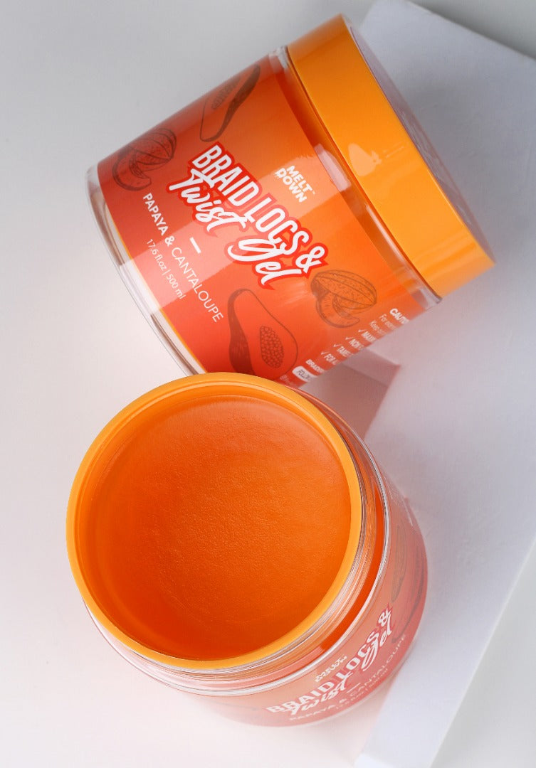 Meltdown Pro Braid Gel – 17.6 oz Extreme Hold, No Flakes