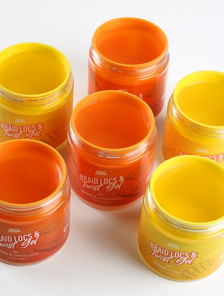 Meltdown Pro Braid Gel – 17.6 oz Extreme Hold, No Flakes