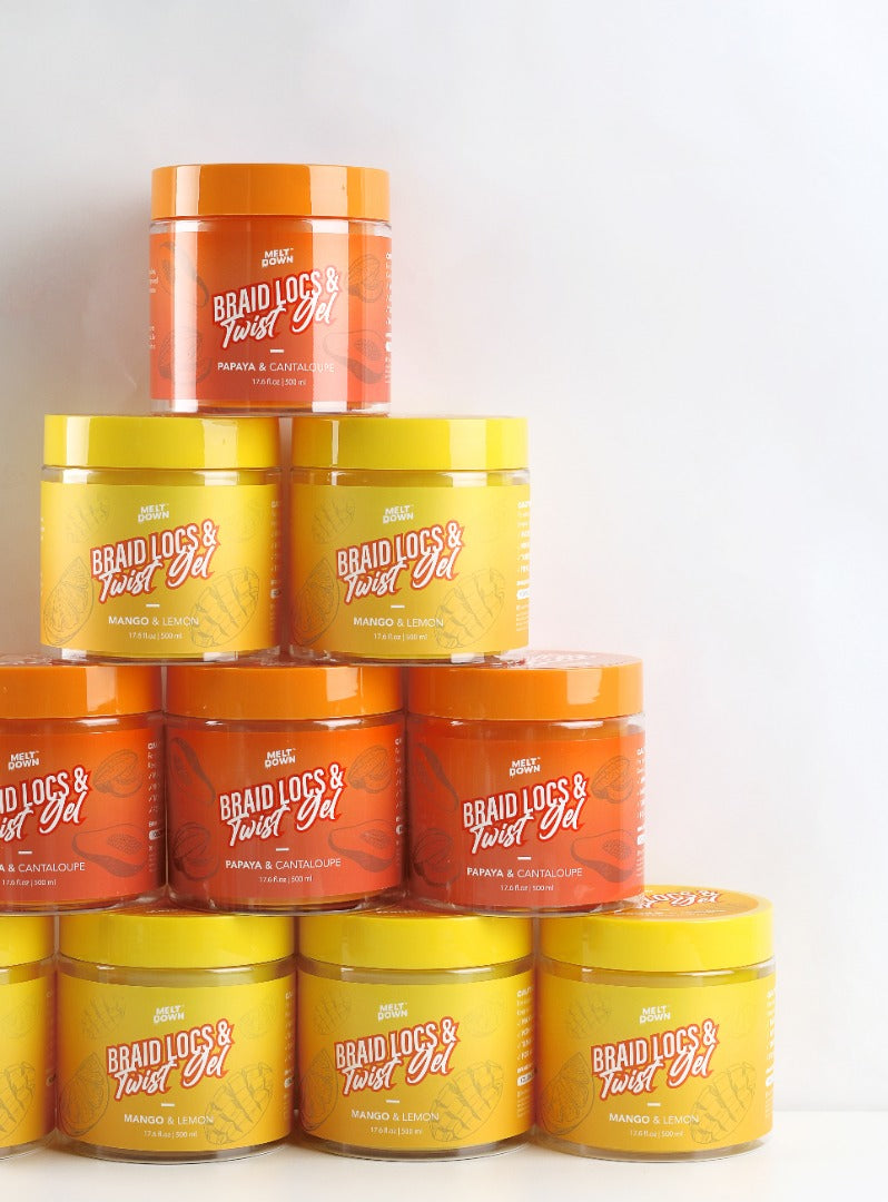 Meltdown Braid Locs & Twist Gel - Extreme Hold, No Flakes