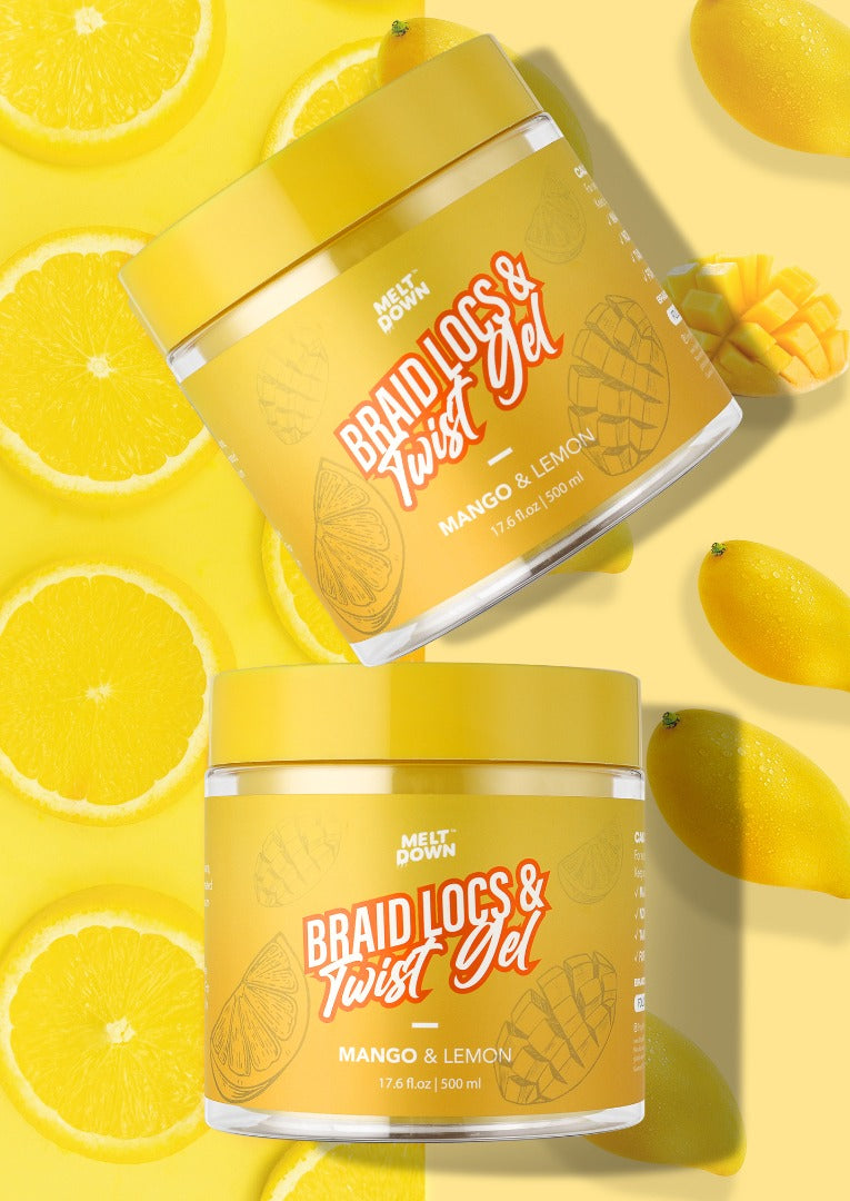 Meltdown Braid Locs & Twist Gel - Extreme Hold, No Flakes